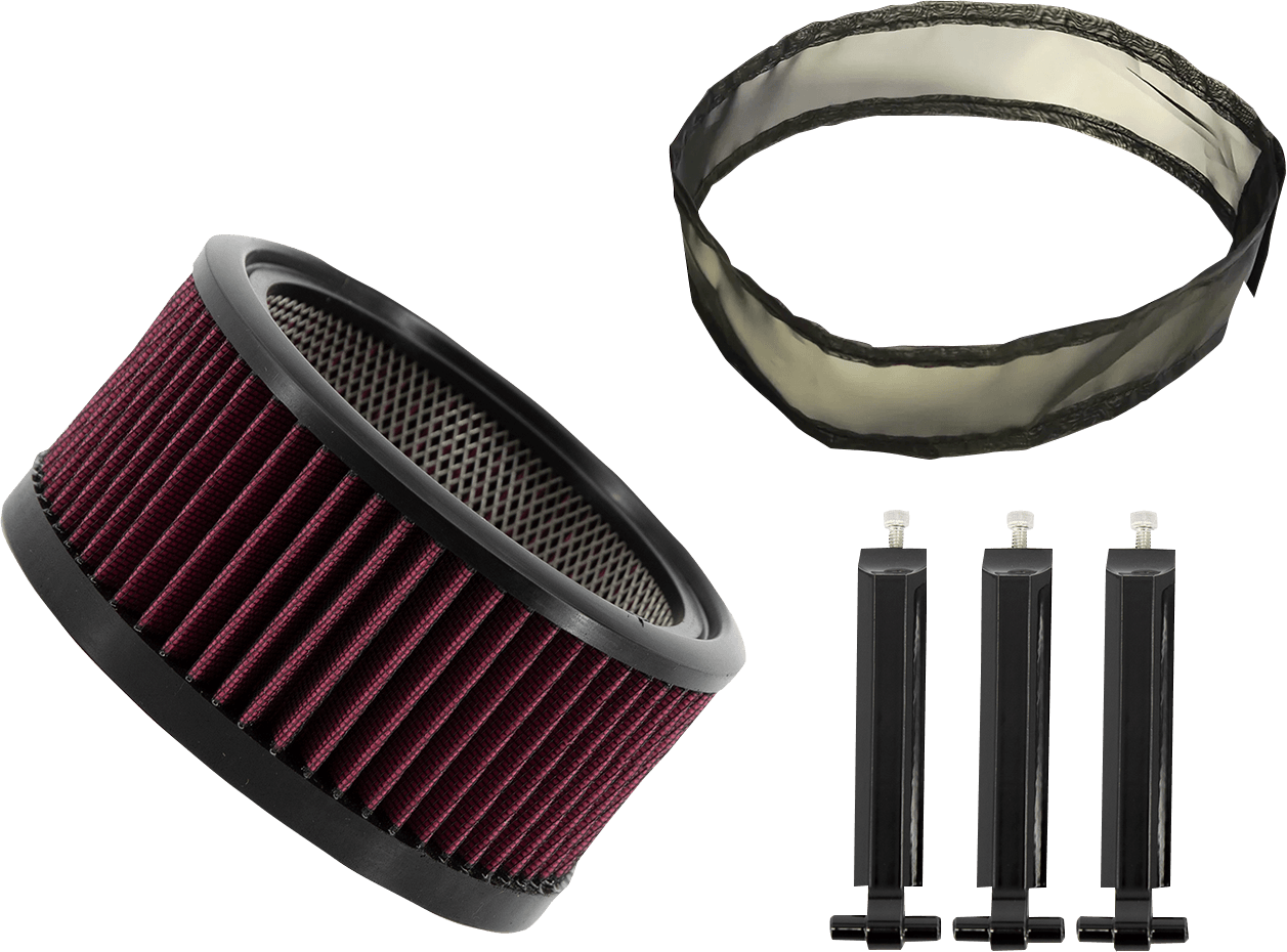 TRASK-Big Power Filter Kit - Replacement-Air Filter-MetalCore Harley Supply