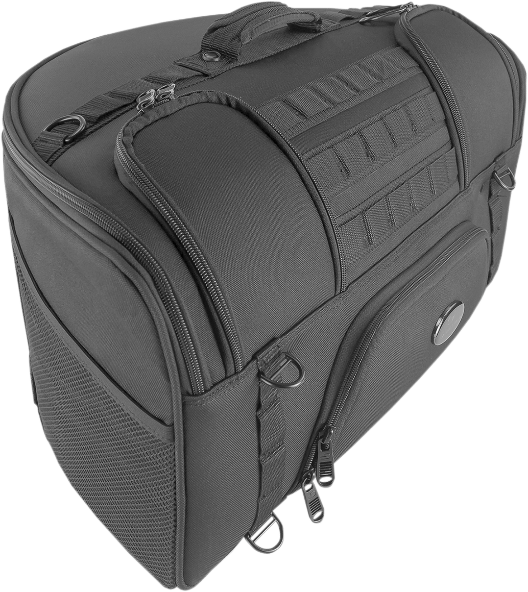 SADDLEMEN-BR2200 Tactical Backrest Bag-Backrest Bag-MetalCore Harley Supply