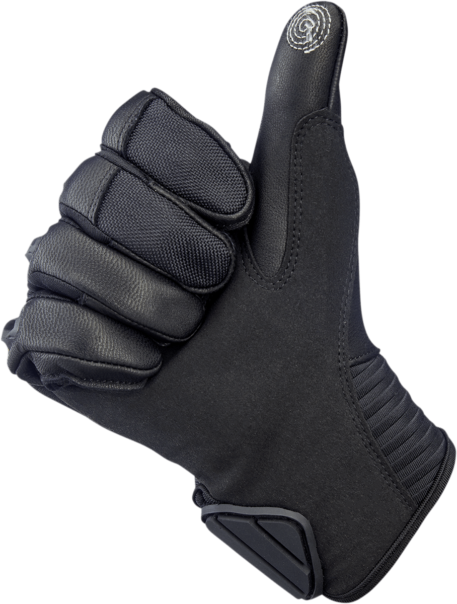 BILTWELL-Bridgeport Gloves / Chocolate Black-Gloves-MetalCore Harley Supply