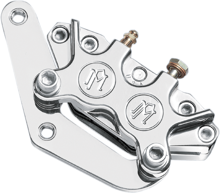 PERFORMANCE MACHINE-Caliper Kit Front Polished / '84-'99 39mm Front Ends-Caliper-MetalCore Harley Supply