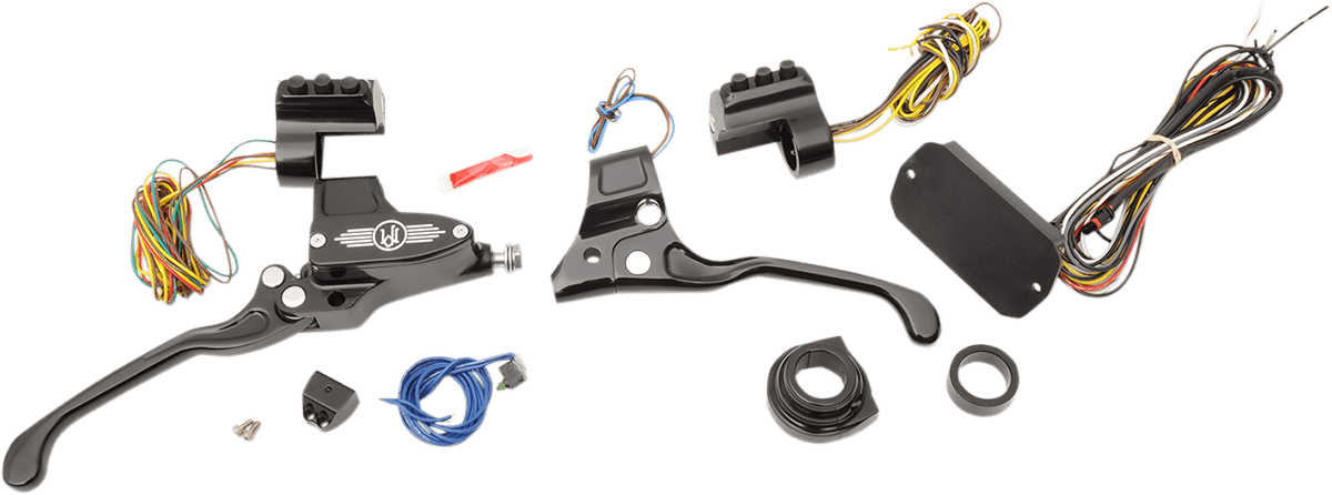 PERFORMANCE MACHINE-CAN-Bus Handlebar Control Kit / Dyna - Sportster-Brake / Clutch Hand Controls-MetalCore Harley Supply