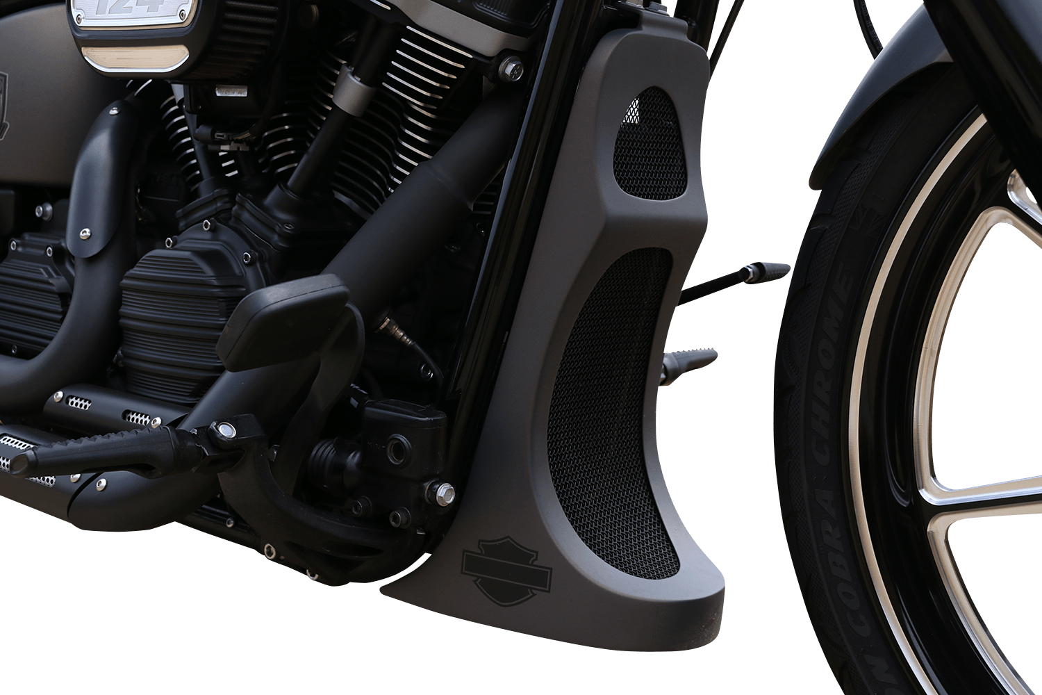 KODLIN-Chin Spoiler / M8-Chin Spoiler-MetalCore Harley Supply