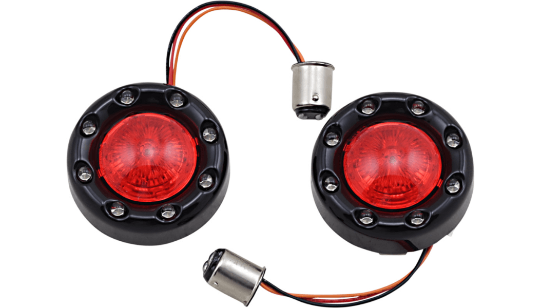 CUSTOM DYNAMICS - ProBEAM Bullet Ringz 1157 Rear Turn Signals / '07 - '23 - Turn Signals / Brake Light - MetalCore Harley Supply