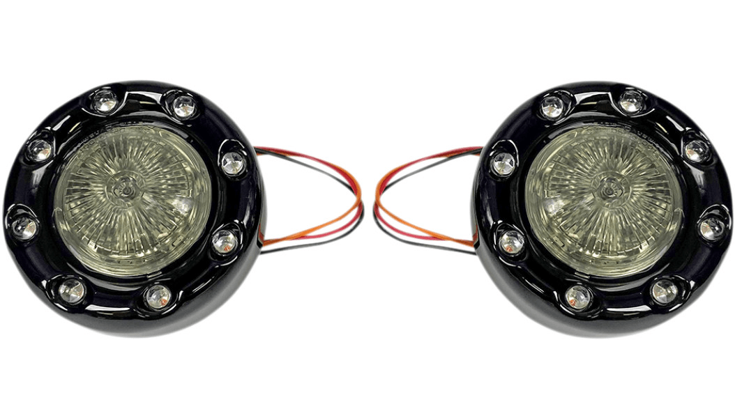 CUSTOM DYNAMICS - ProBEAM Bullet Ringz 1157 Rear Turn Signals / '07 - '23 - Turn Signals / Brake Light - MetalCore Harley Supply