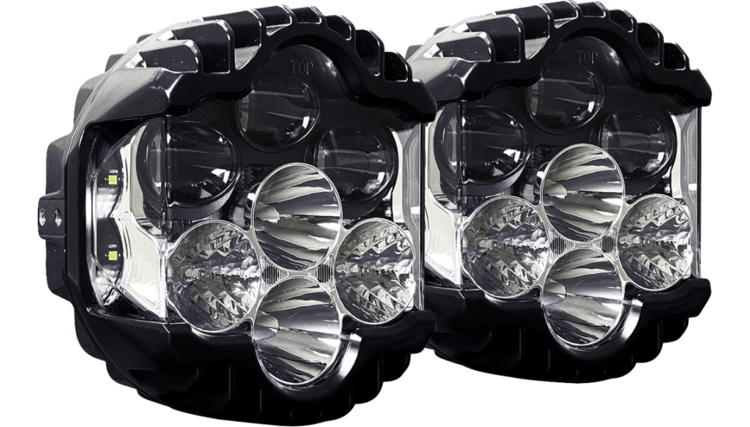 CUSTOM DYNAMICS-Shark Demon Performance Headlight / '15-'24 Road Glide-Headlight-MetalCore Harley Supply