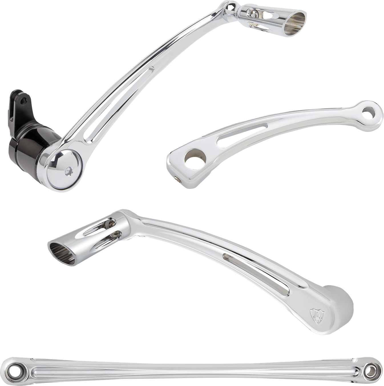 ARLEN NESS-Deep Cut Foot Control Kits / '14-'22 Bagger-Brake / Shifter Arms-MetalCore Harley Supply