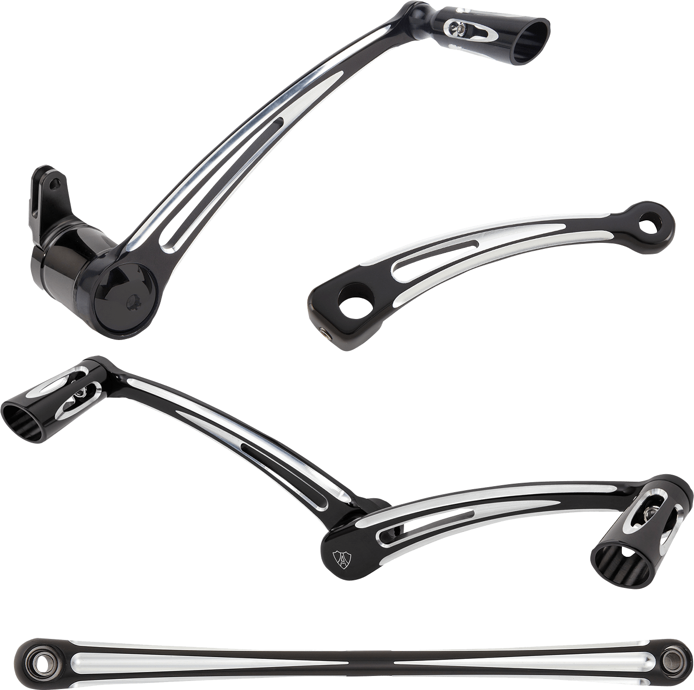 ARLEN NESS-Deep Cut Foot Control Kits / '14-'22 Bagger-Brake / Shifter Arms-MetalCore Harley Supply