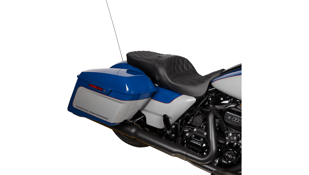 DRAG SPECIALTIES-Freedom Touring Seat / '09-'23 Bagger-Seats-MetalCore Harley Supply
