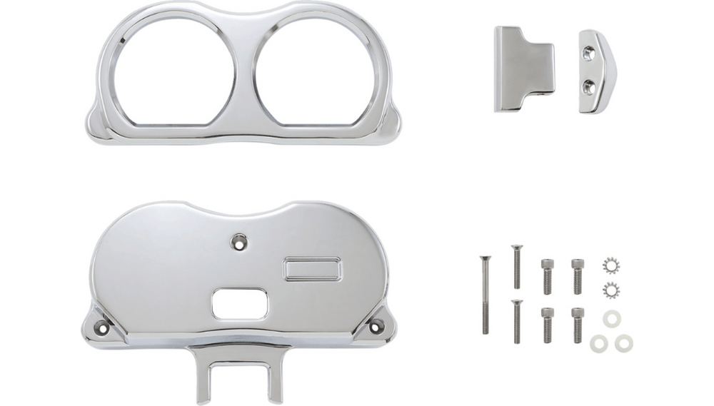 LA Choppers Dual Gauge Mount for Performance Risers - MetalCore Harley