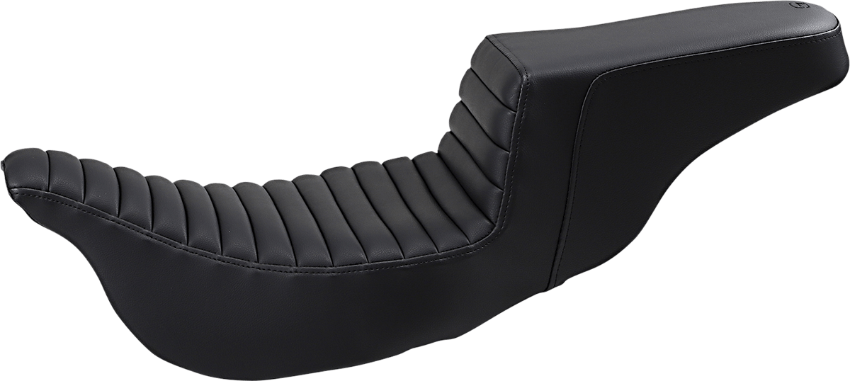 SADDLEMEN-Extended Reach Step-Up Seats ~ Black / '08-'22 Bagger-Seats-MetalCore Harley Supply