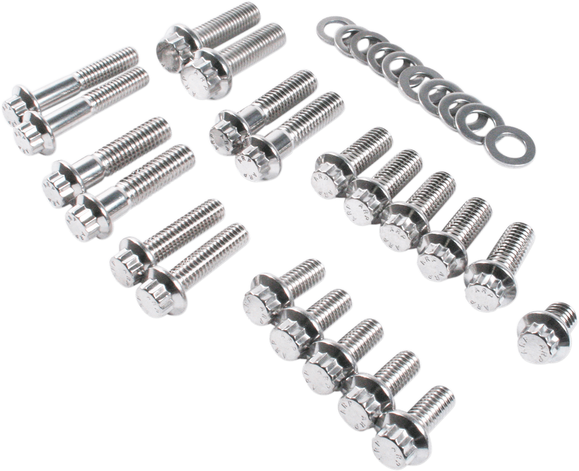 FEULING-ARP® 12-Point Chassis Trim Fastener Kit / '04-'17 Sportster-Hardware-MetalCore Harley Supply