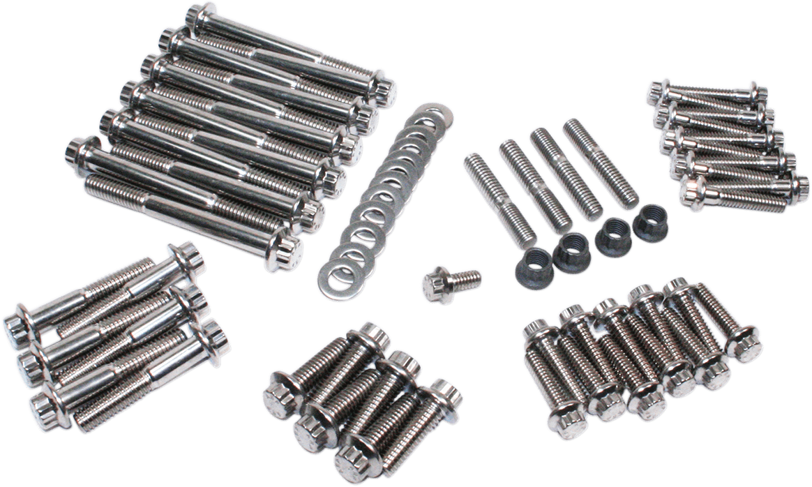 FEULING-ARP® 12-Point External Engine Fastener Kits / M8 | TC | XL-Hardware-MetalCore Harley Supply