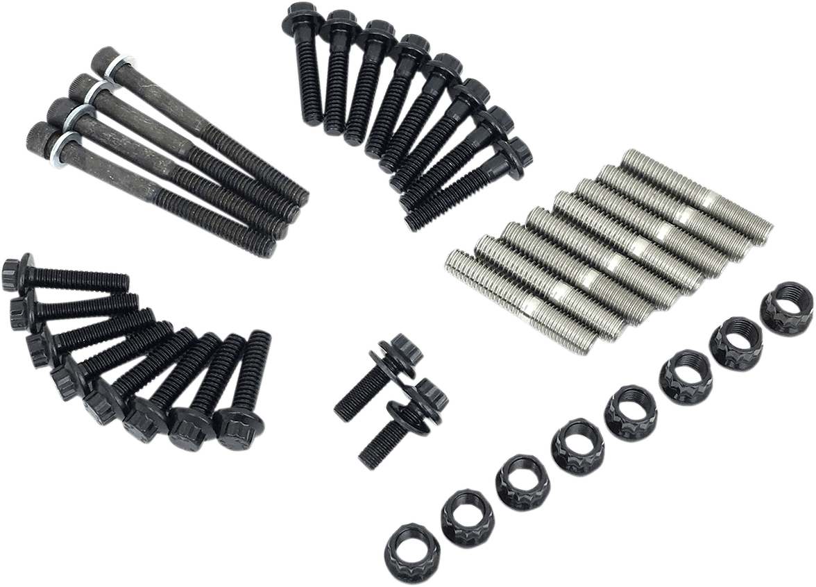 FEULING-ARP® 12-Point Rocker Box Fastener Kit / M8 Motor-Hardware-MetalCore Harley Supply