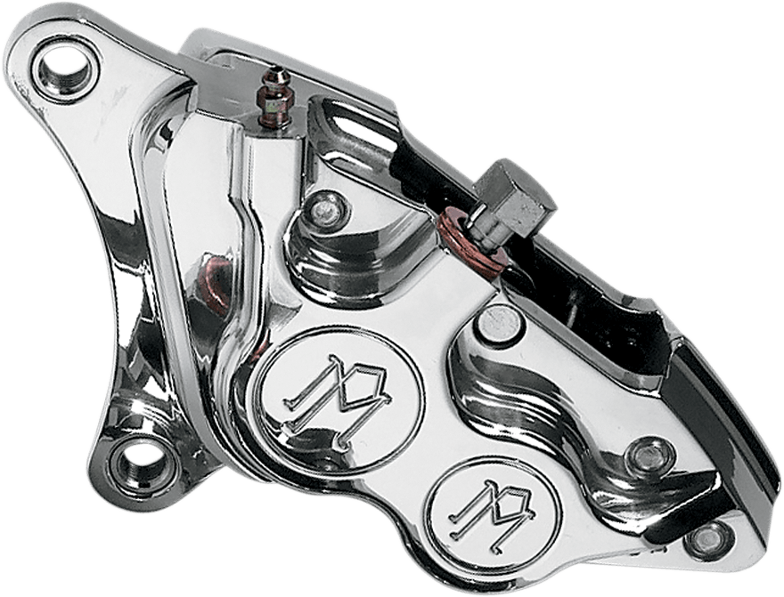 PERFORMANCE MACHINE-Four-Piston Differential-Bore Caliper / '00-'17-Caliper-MetalCore Harley Supply