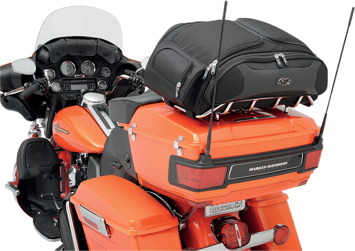 SADDLEMEN-FTB3300 Sport Trunk and Rack Bag-Trunk Bag-MetalCore Harley Supply
