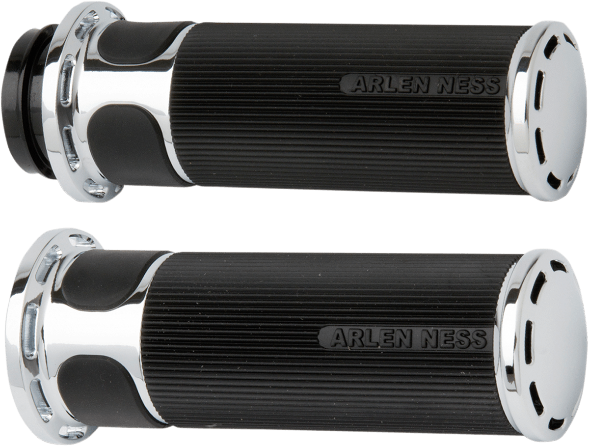 ARLEN NESS-Fusion Slot Track Grips / TBW-Grips-MetalCore Harley Supply