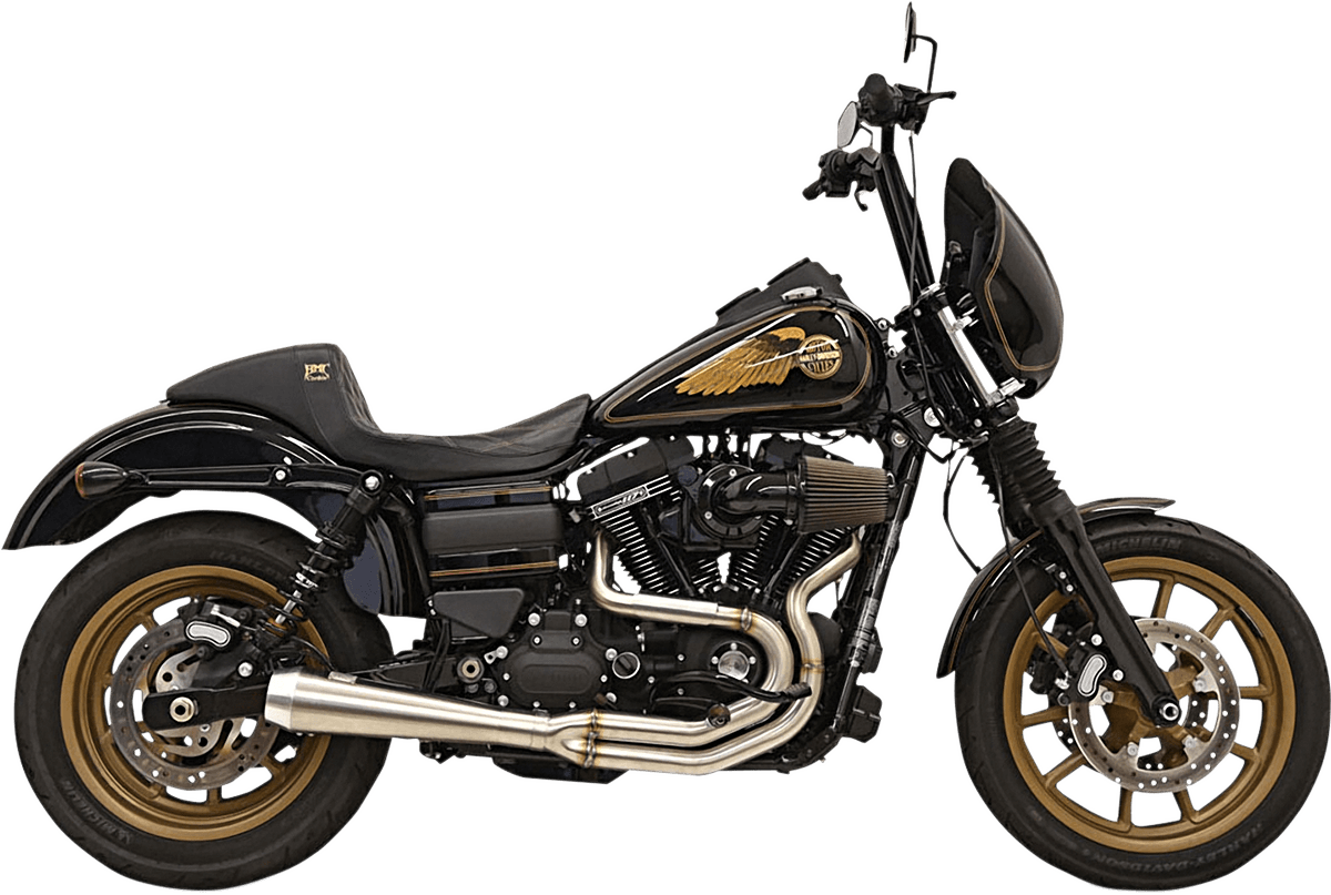 BASSANI-Greg Lutzka Limited Edition 2:1 Exhaust System / '91-'17 Dyna-Exhaust - 2 into 1-MetalCore Harley Supply