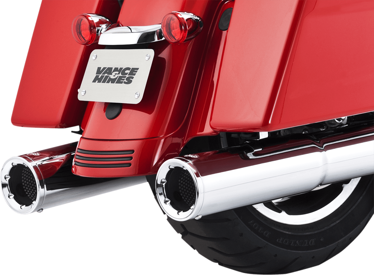 VANCE & HINES-Hi-Output Slip-On Mufflers / '17-'22 Bagger-Exhaust - Slip Ons-MetalCore Harley Supply