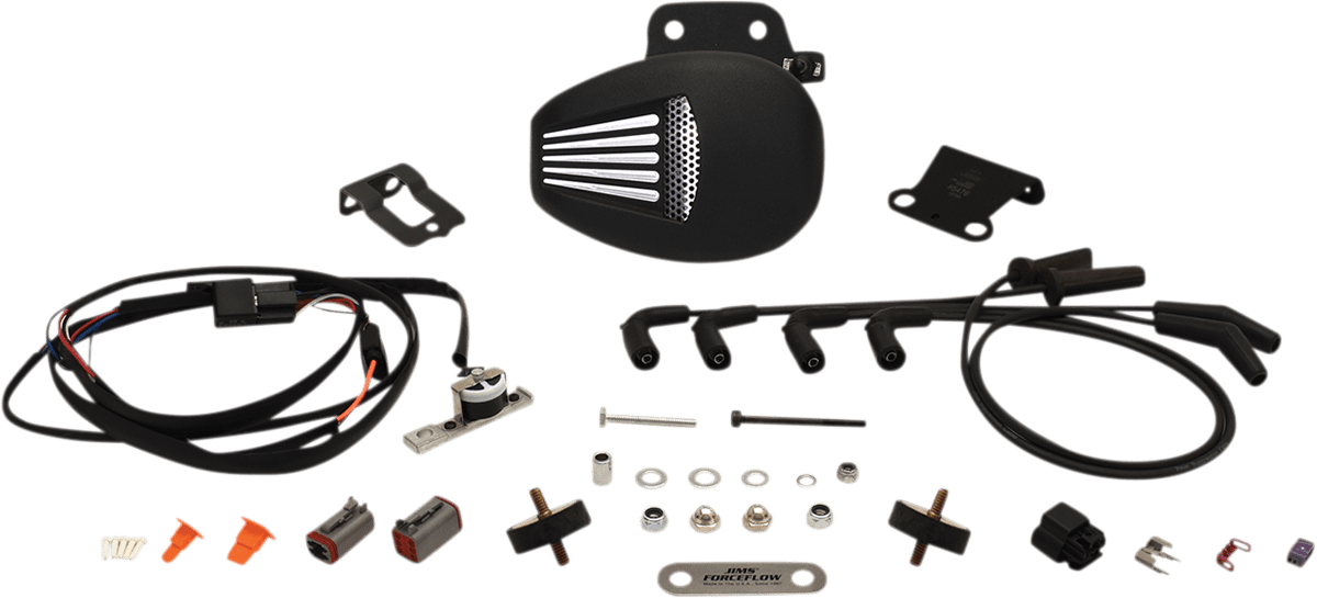 JIMS-Forceflow Cylinder Head Coolers / '99-'21 Bagger, '18-'21 Softail-Head Cooler-MetalCore Harley Supply