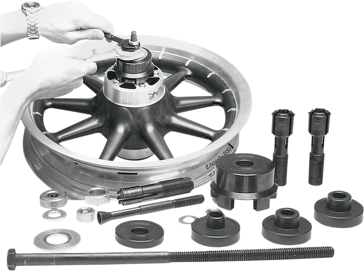JIMS-Sealed Wheel Bearing Puller Kit-Wheel Bearing Puller-MetalCore Harley Supply