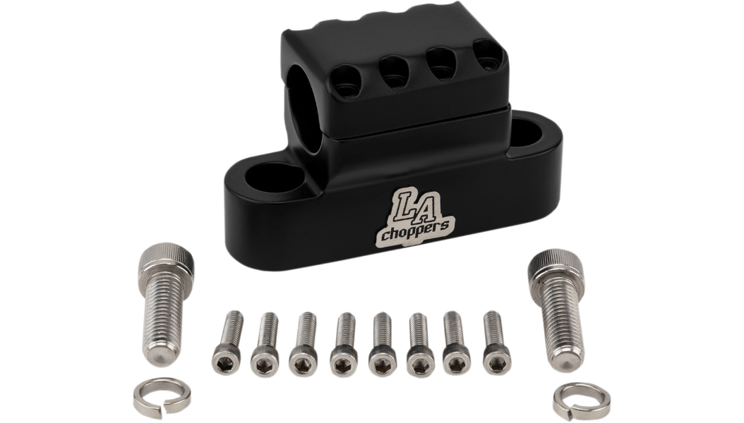 LA CHOPPERS-Kage Fighter 1 1/4" Bar Clamp-Handlebar Clamps-MetalCore Harley Supply