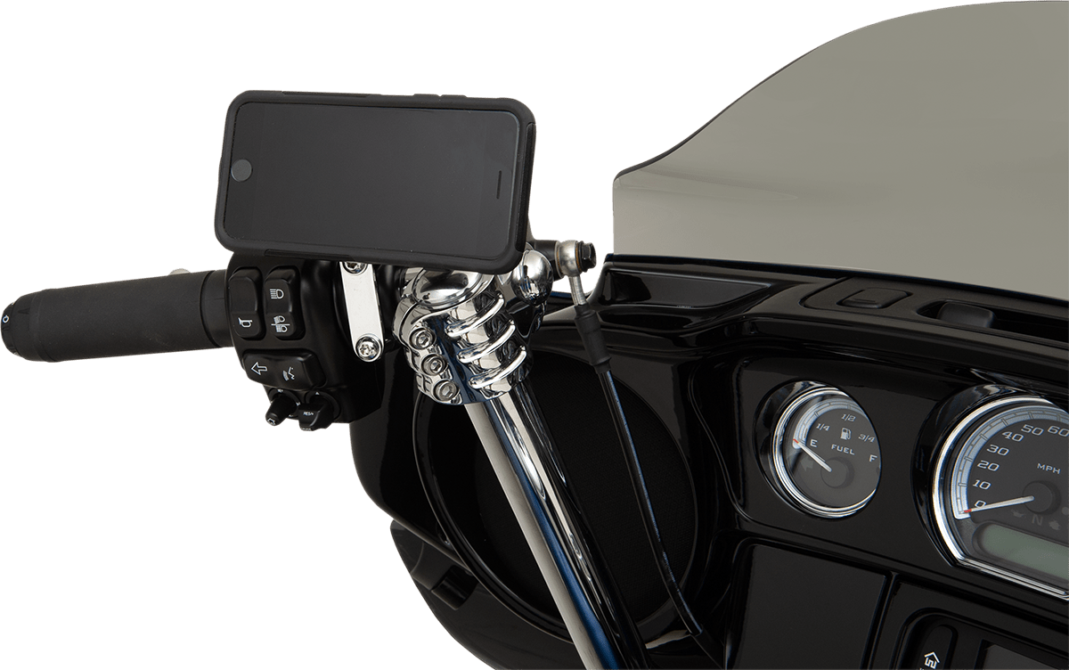 KLOCK WERKS-iOmounts™ Device Mount / '84-'23 Models-Phone Mounts-MetalCore Harley Supply