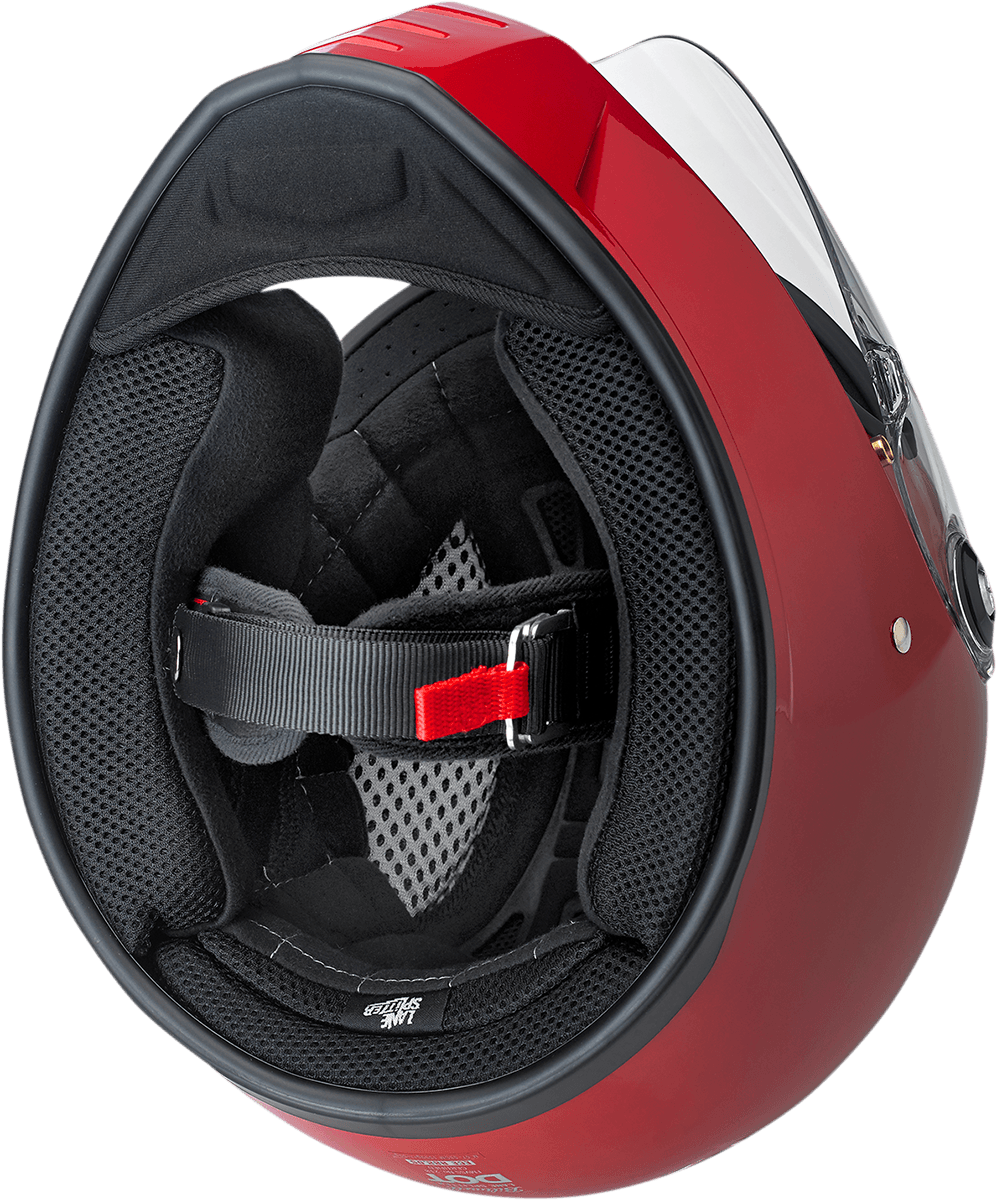 BILTWELL-Lane Splitter Helmet / Flat Titanium-Helmet-MetalCore Harley Supply