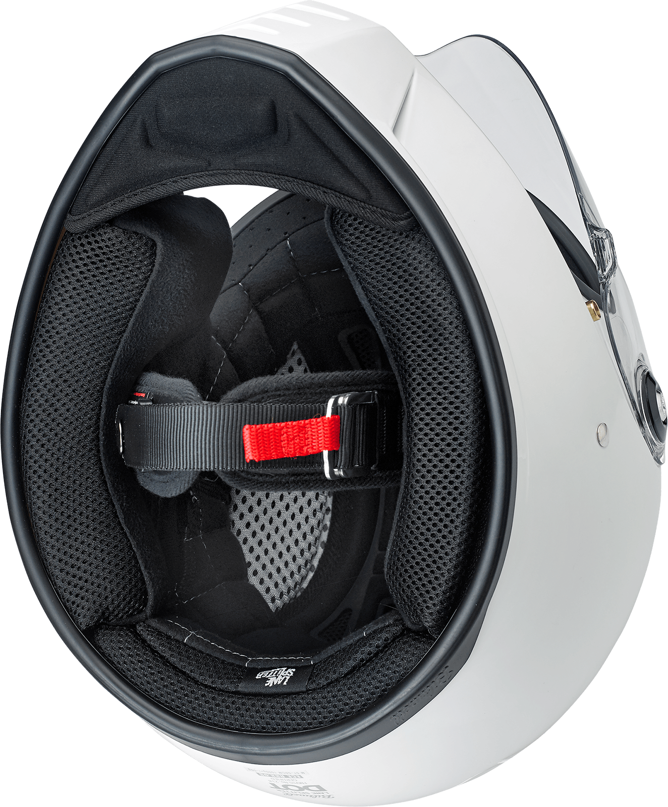 BILTWELL-Lane Splitter Helmets / Gloss White-Helmet-MetalCore Harley Supply