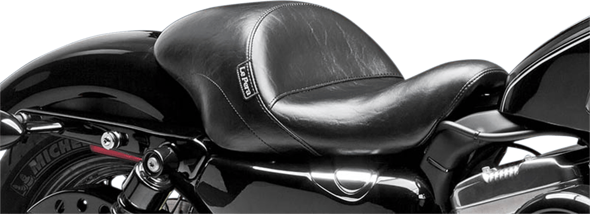 LE PERA-Aviator Up Front Solo Seat / '04-'22 Sportster-Seats-MetalCore Harley Supply