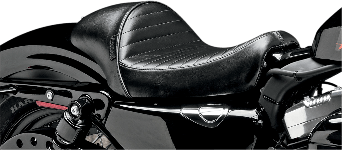 LE PERA-Stubs Cafe Seat / '04-'22 Sportster-Seats-MetalCore Harley Supply