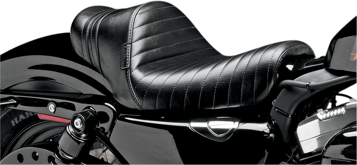 LE PERA-Stubs Spoiler Seat / '04-'22 Sportster-Seats-MetalCore Harley Supply