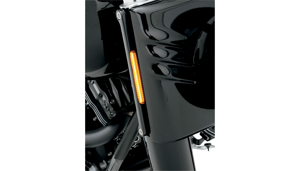 ALLOY ART-LED Front Signal Lights / '99-'21 Bagger-Turn Signals-MetalCore Harley Supply