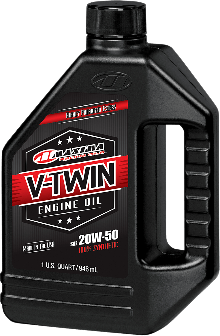 MAXIMA-V-Twin 20W-50 Synthetic Engine Oil-Oil-MetalCore Harley Supply