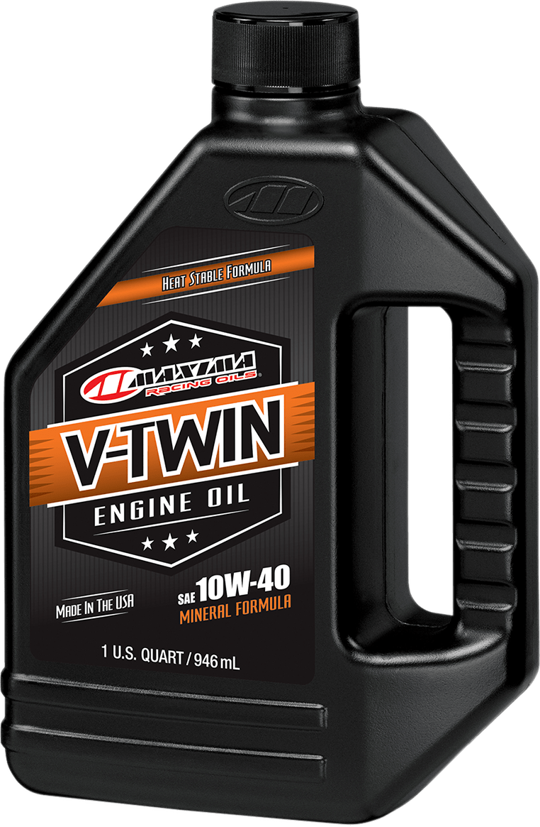 MAXIMA-V-Twin Mineral Engine Oil-Oil-MetalCore Harley Supply