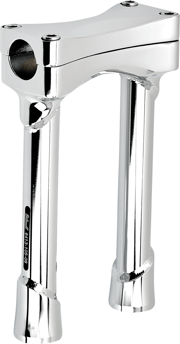 BILTWELL-Murdock O/S Straight Risers / 1 1/8” Clamp-Risers-MetalCore Harley Supply