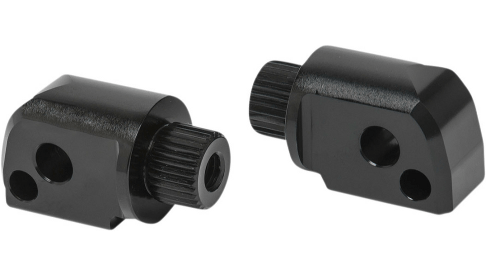 MX Footpegs Splinned Mounts / M8 | Standard Male - MetalCore Harley Supply