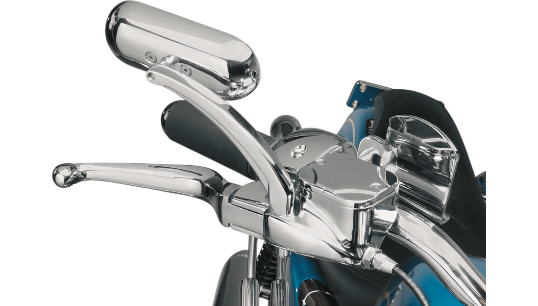 HOTOP DESIGNS-Oval Mirror-Mirrors-MetalCore Harley Supply