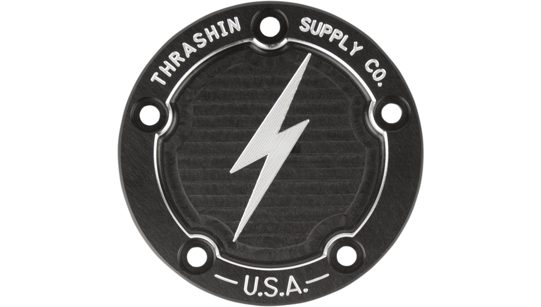 THRASHIN SUPPLY CO.-Point Cover / Twin Cam - Evo-Points Cover-MetalCore Harley Supply