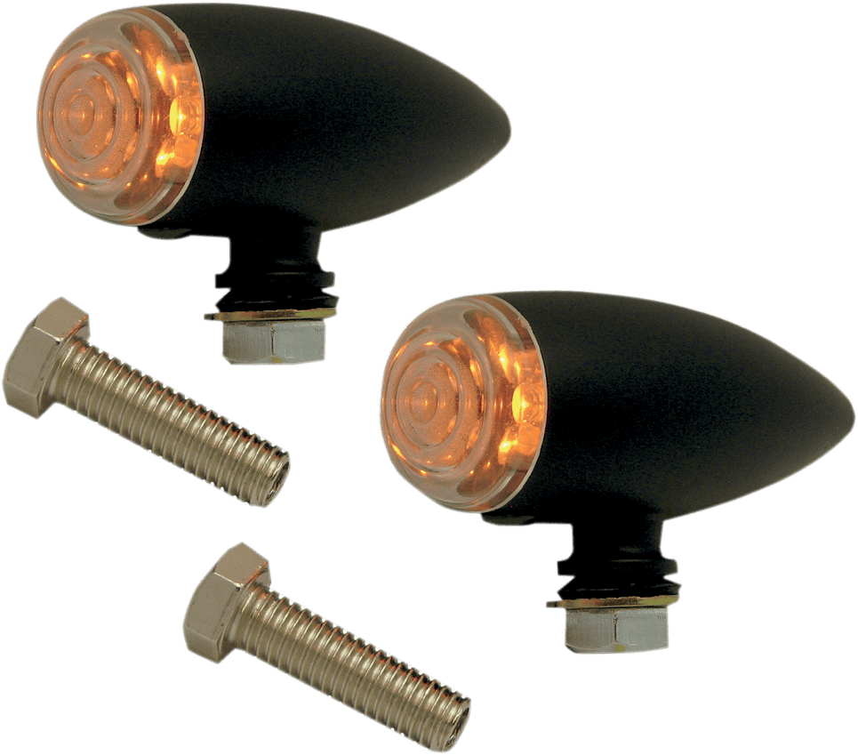 PRO-ONE-Bullet Marker Lights-Turn Signals-MetalCore Harley Supply