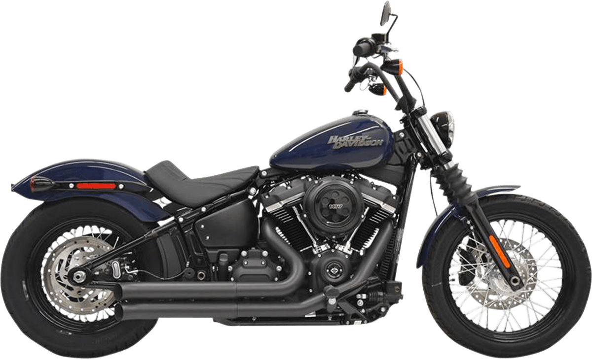BASSANI-Pro-Street Exhaust System / '18-'21 M8-Exhaust - Dual-MetalCore Harley Supply