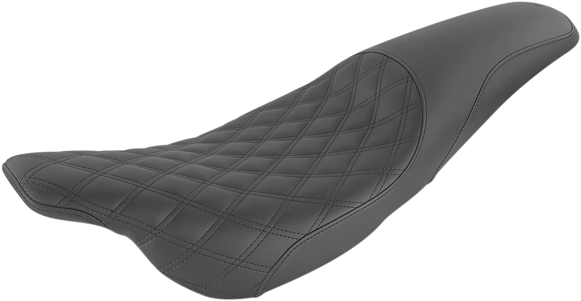 SADDLEMEN-Profiler Lattice Stitch Seat / '97-'22 Bagger-Seats-MetalCore Harley Supply