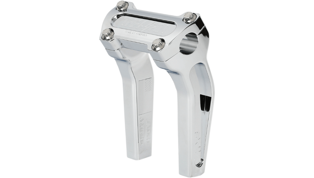 Pull Back Handlebar Risers - MetalCore Harley Supply