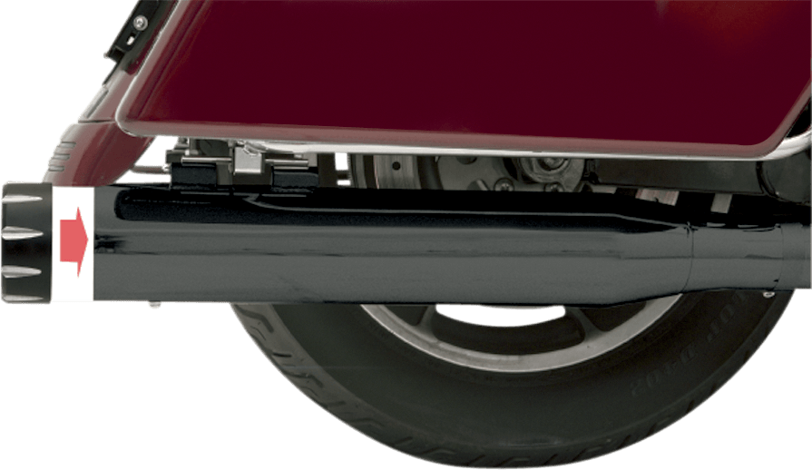 BASSANI-Quick Change Series Slip-On Mufflers / '95-'16 FL-Exhaust - Slip Ons-MetalCore Harley Supply