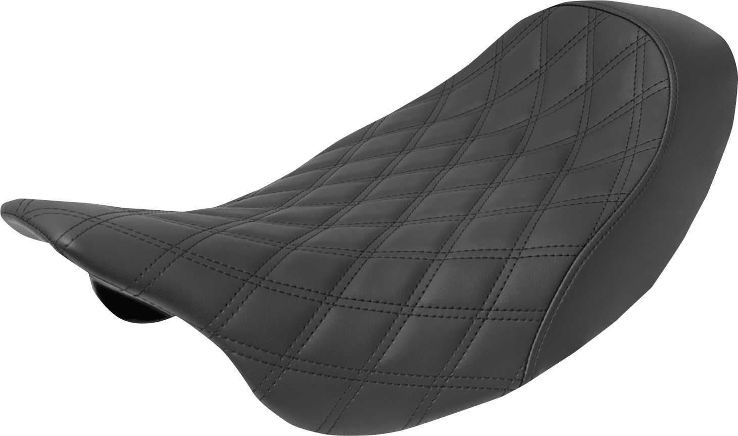 SADDLEMEN-Renegade Lattice Stitch Solo Seat / '97-'22 Bagger-Seats-MetalCore Harley Supply