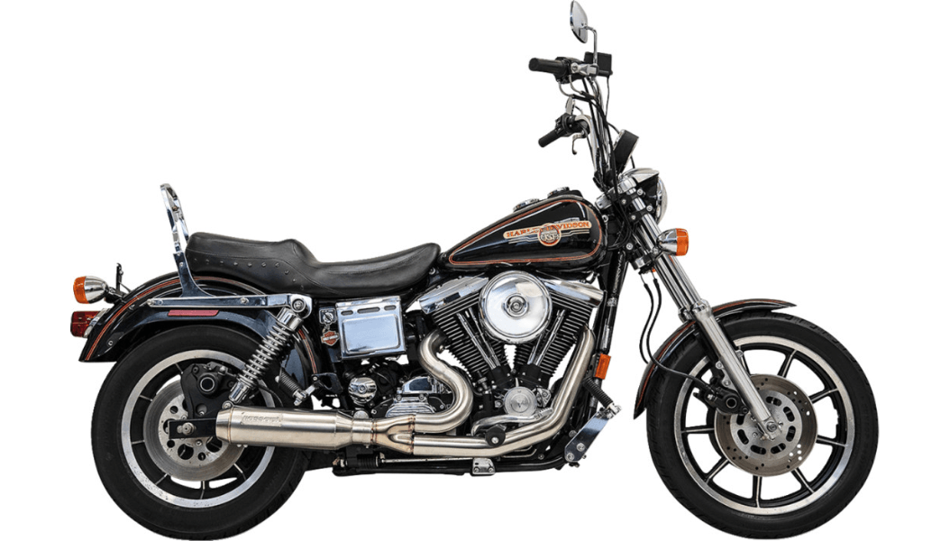 BASSANI-Ripper Super Bike 2-into-1 Exhaust System / '91-'17 Dyna-Exhaust - 2 into 1-MetalCore Harley Supply