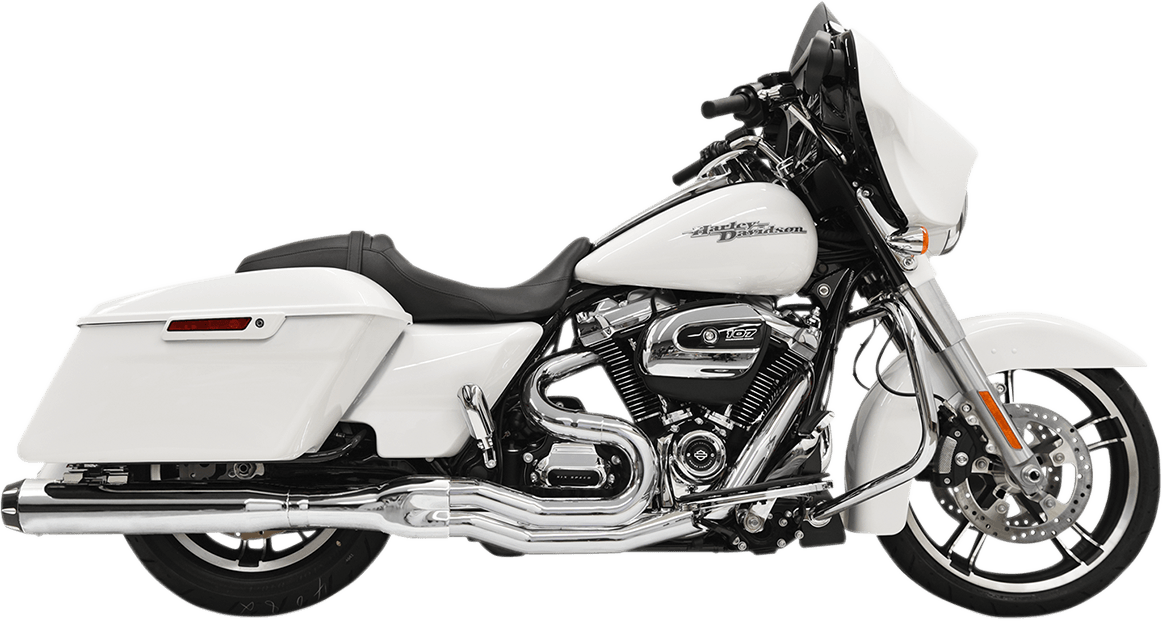 BASSANI-Road Rage 2:1 B4 Exhaust System / '95 and Up Bagger-Exhaust - 2 into 1-MetalCore Harley Supply