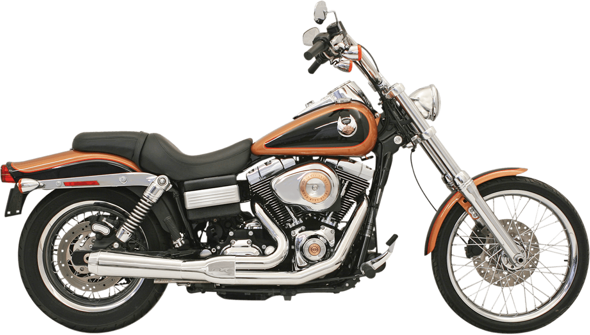 BASSANI-Road Rage 2:1 Exhaust System / '06-'17 Dyna-Exhaust - 2 into 1-MetalCore Harley Supply