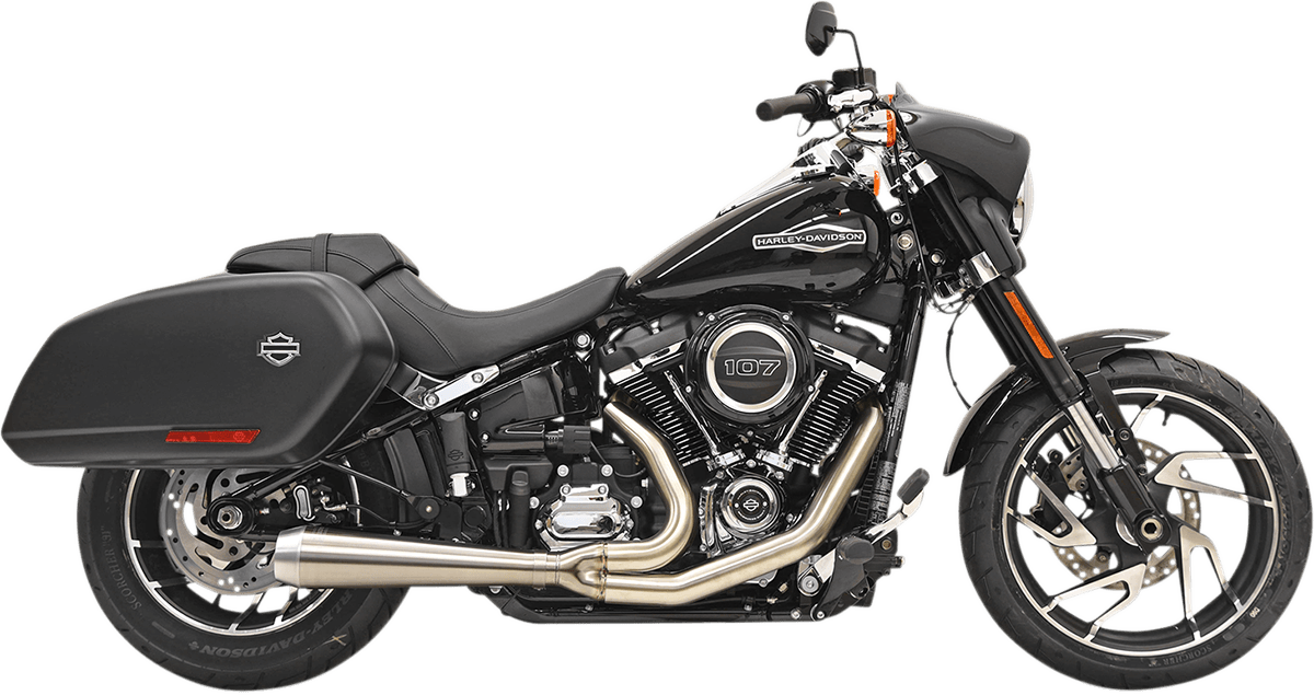 BASSANI-Road Rage 2:1 Exhaust System / '18-'22 M8-Exhaust - 2 into 1-MetalCore Harley Supply