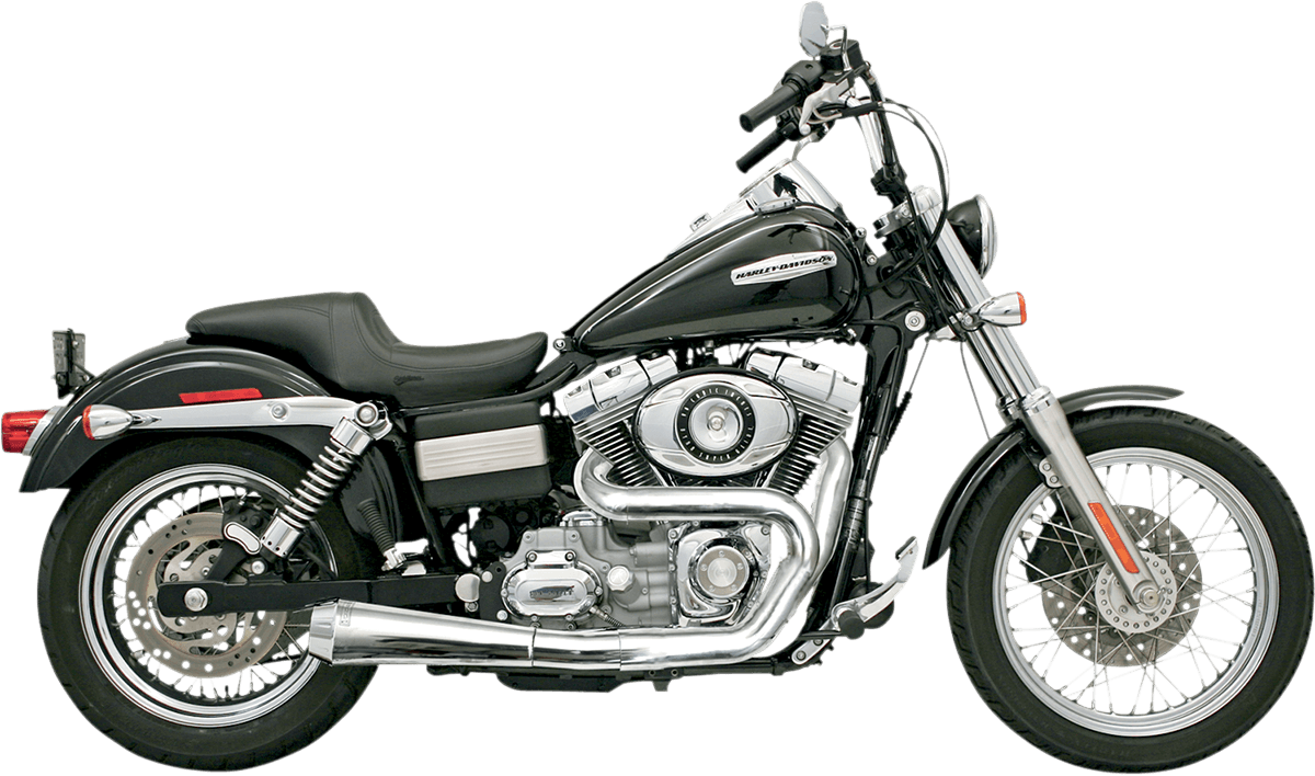 BASSANI-Road Rage 2:1 Exhaust System / '91-'17 Dyna-Exhaust - 2 into 1-MetalCore Harley Supply