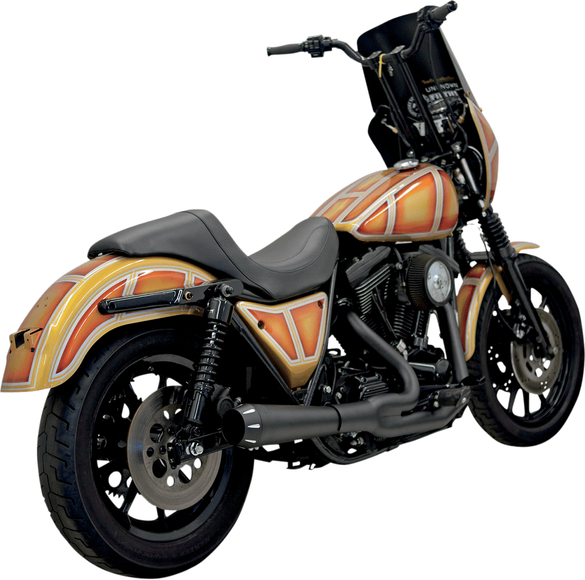 BASSANI-Road Rage 2:1 Exhaust System / FXR-Exhaust - 2 into 1-MetalCore Harley Supply
